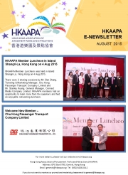 HKAAPA Newsletter 2015